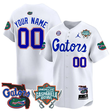 Personalized FG 2026 Gasparilla Bowl Patch Vapor Premier Limited Custom Jersey - White Stitched