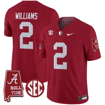 Personalized ACT Pro Combat Vapor Limited Jersey - Crimson / Ryan Williams Stitched