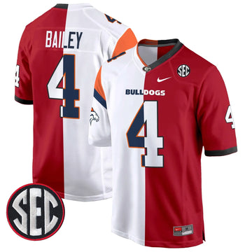Personalized GB Split Game Jersey - Champ Bailey Stitched