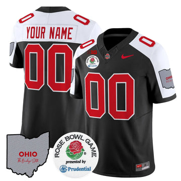Personalized OSB Rose Bowl Vapor Limited Custom Jersey V2 - Black Alternate Stitched