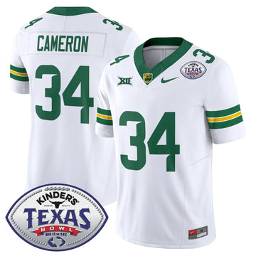 Personalized BB2026 Texas Bowl Vapor Limited Jersey - White / Josh Cameron Stitched