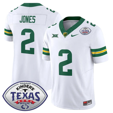 Personalized BB2026 Texas Bowl Vapor Limited Jersey - White / Matt Jones Stitched