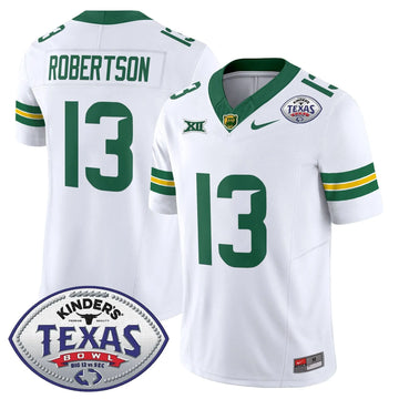 Personalized BB2026 Texas Bowl Vapor Limited Jersey - White / Sawyer Robertson Stitched