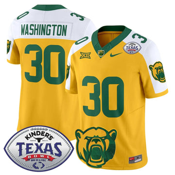 Personalized BB2026 Texas Bowl Vapor Limited Jersey - Gold Alternate / Bryson Washington Stitched