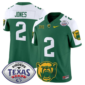 Personalized BB2026 Texas Bowl Vapor Limited Jersey - Green Alternate / Matt Jones Stitched