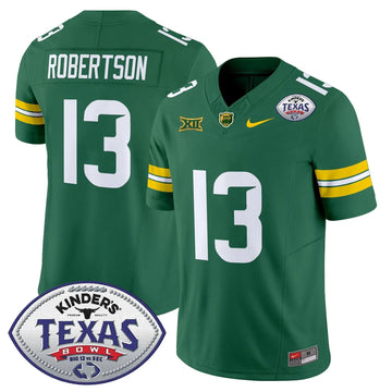 Personalized BB2026 Texas Bowl Vapor Limited Jersey - Green / Sawyer Robertson Stitched