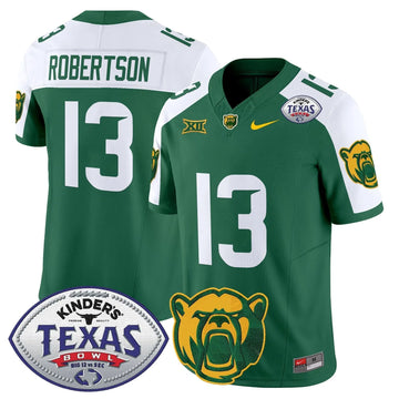 Personalized BB2026 Texas Bowl Vapor Limited Jersey - Green Alternate / Sawyer Robertson Stitched
