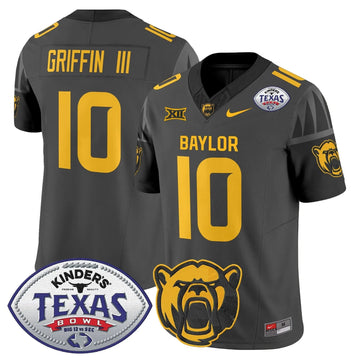 Personalized BB2026 Texas Bowl Vapor Limited Jersey - Black / Robert Griffin III Stitched