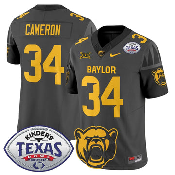 Personalized BB2026 Texas Bowl Vapor Limited Jersey - Black / Josh Cameron Stitched