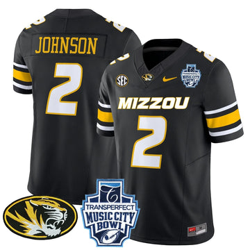 Personalized MT 2026 Music City Bowl Vapor Limited Jersey - Black / Marquis Johnson Stitched