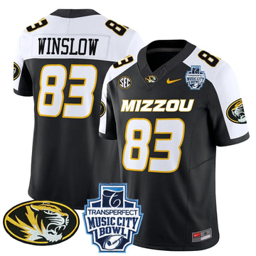 Personalized MT 2026 Music City Bowl Vapor Limited Jersey - Black Alternate / Kellen Winslow Stitched