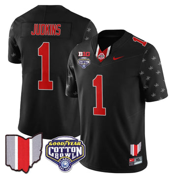 Personalized OSB 2026 Cotton Bowl Classic Jersey - Black Limited / Quinshon Judkins Stitched