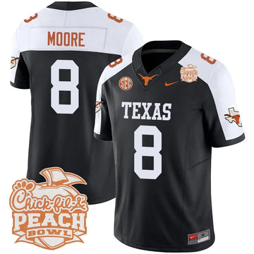 Personalized TL 2026 Peach Bowl Jersey - Trey Moore / Black Alternate Stitched
