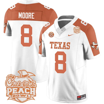 Personalized TL 2026 Peach Bowl Jersey - Trey Moore / Inverted Stitched