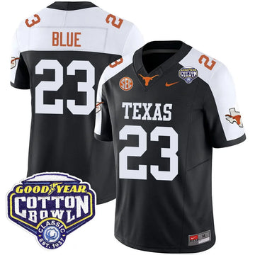 Personalized TL 2026 Cotton Bowl Classic Jersey - Jaydon Blue / Black Alternate Stitched