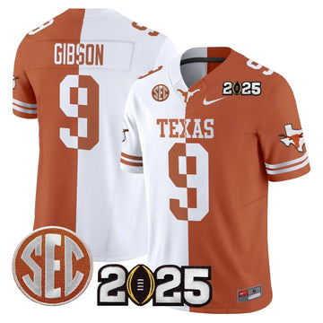 Personalized TL 2026 CFP Final Patch Vapor Limited Jersey - Split / Jerrick Gibson Stitched