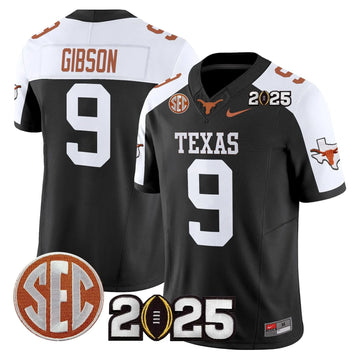 Personalized TL 2026 CFP Final Patch Vapor Limited Jersey - Black Alternate / Jerrick Gibson Stitched