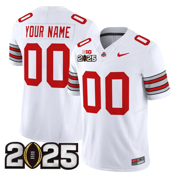 Personalized OSB 'Heritage Stripe' 2026 CFP Final Patch Vapor Limited Custom Jersey - White Stitched