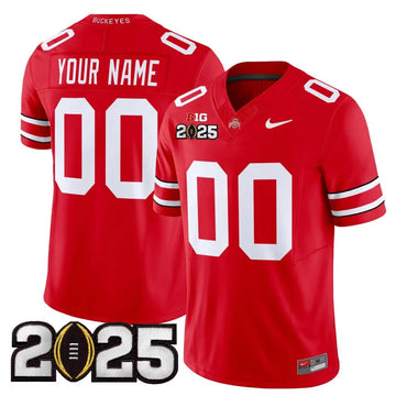 Personalized OSB 2026 Patch Custom Red Jersey - Red Stitched