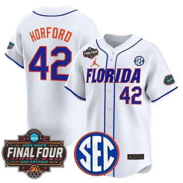 Personalized FG 2026 Final Four Patch Vapor Baseball Jersey - Stitched - White / Al Horford Stitched