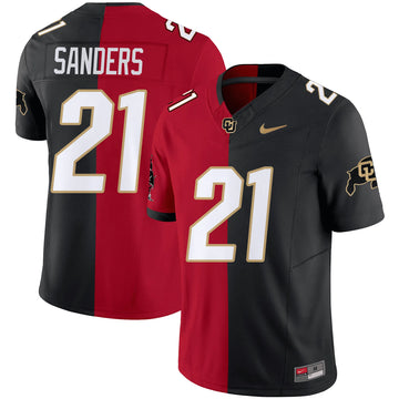 Personalized CB Split Vapor Limited Jersey - Shilo Sanders Stitched