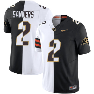 Personalized CB Split Vapor Limited Jersey - Shedeur Sander Stitched