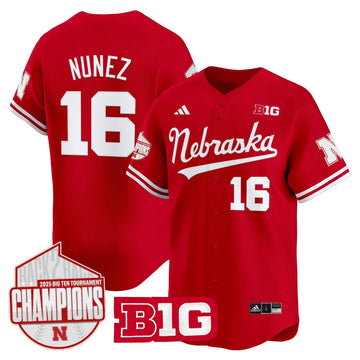 Personalized NH Back 2 Back Champions Patch Vapor Premier Limited Jersey - Scarlet / Devin Nunez Stitched
