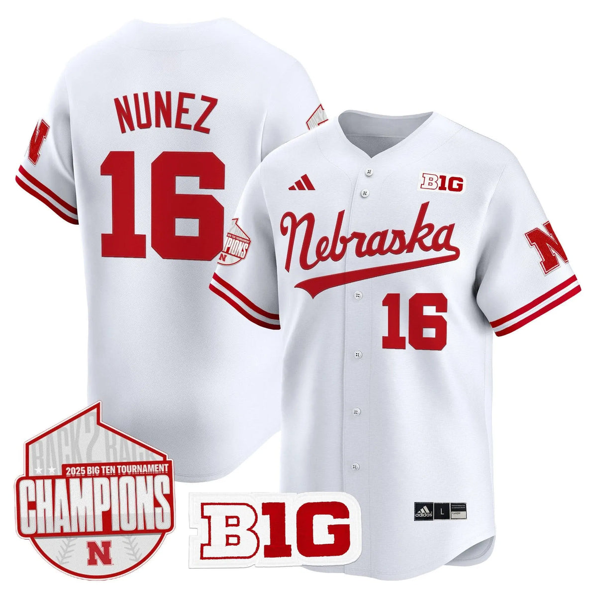 Personalized NH Back 2 Back Champions Patch Vapor Premier Limited Jersey - White / Devin Nunez Stitched