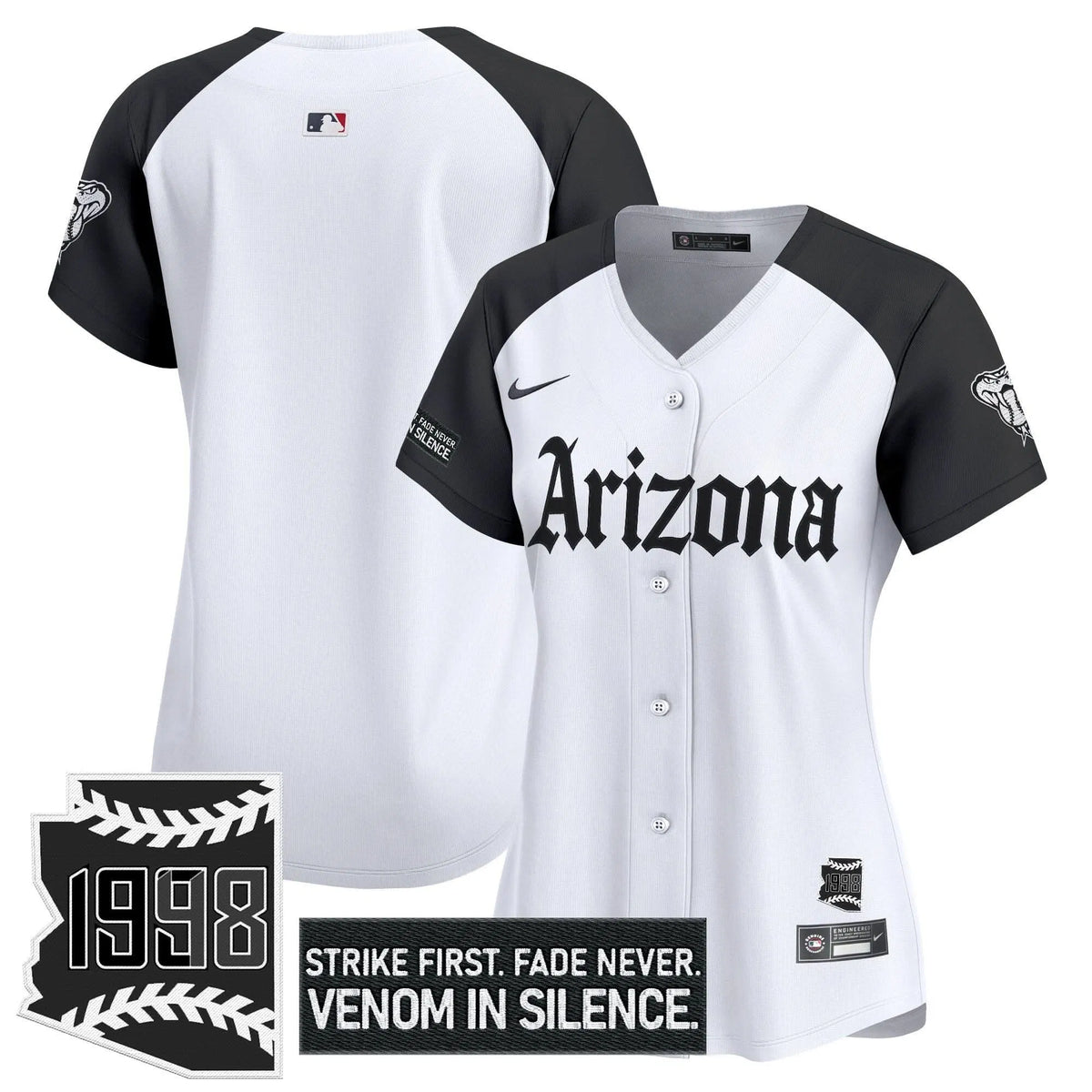 Personalized Women's AD 'Gothic Desert Fang Edition' Vapor Premier Limited Jersey - Stitched - Alternate / Team Stitched