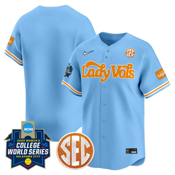 Personalized TV Softball 2026 World Series (WCWS) Vapor Premier Limited Jersey - Stitched - Blue / Team Stitched