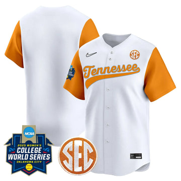 Personalized TV Softball 2026 World Series (WCWS) Vapor Premier Limited Jersey - Stitched - White / Team Stitched