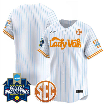 Personalized TV Softball 2026 World Series (WCWS) Vapor Premier Limited Jersey - Stitched - Pinstripe / Team Stitched