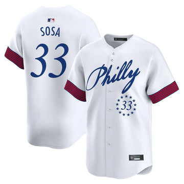 Personalized PP 2026 Independence Day Vapor Premier Limited Jersey V2 - Stitched - White / Edmundo Sosa Stitched