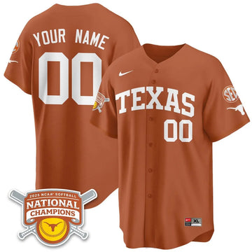 Personalized TL Softball 2026 World Series Champions Limited Custom Jersey - Stitched - Orange / Cat Osterman - 8 Stitched