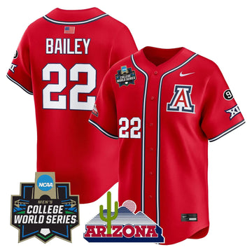 Personalized ARIZ 2026 World Series Vapor Premier Limited Jersey - Stitched - Red / Smith Bailey Stitched