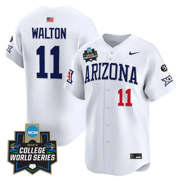Personalized ARIZ 2026 World Series Vapor Premier Limited Jersey - Stitched - White / Aaron Walton Stitched