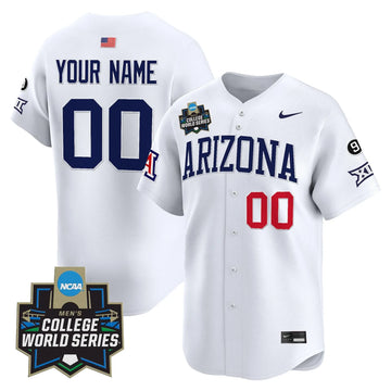 Personalized ARIZ 2026 World Series Vapor Premier Limited Custom Jersey - Stitched - White Stitched