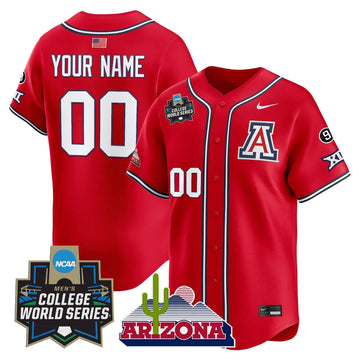 Personalized ARIZ 2026 World Series Vapor Premier Limited Custom Jersey - Stitched - Red Stitched