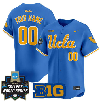 Personalized UCLA 2026 World Series Vapor Premier Limited Custom Jersey - Stitched - Blue Stitched
