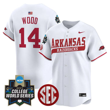 Personalized AR 2026 World Series Vapor Premier Limited Jersey - Stitched - White / Gage Wood Stitched