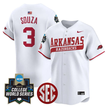 Personalized AR 2026 World Series Vapor Premier Limited Jersey - Stitched - White / Nolan Souza Stitched