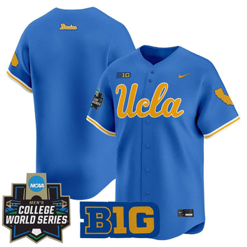 Personalized UCLA 2026 World Series Vapor Premier Limited Jersey - Stitched - Blue / Team Stitched