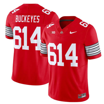 Personalized OSB 'Heritage Stripe' 2026/26 Vapor Limited Jersey - Red / Buckeyes 614 Stitched