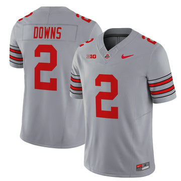 Personalized OSB 'Heritage Stripe' 2026/26 Vapor Limited Jersey - Gray / Caleb Downs Stitched