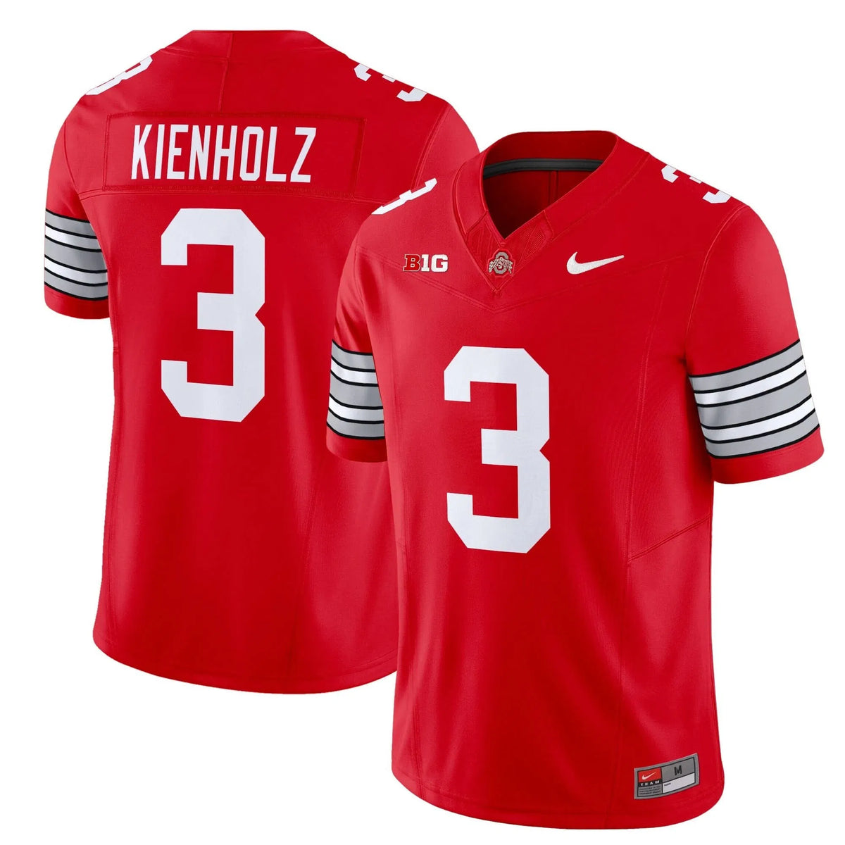 Personalized OSB 'Heritage Stripe' 2026/26 Vapor Limited Jersey - Red / Lincoln Kienholz Stitched