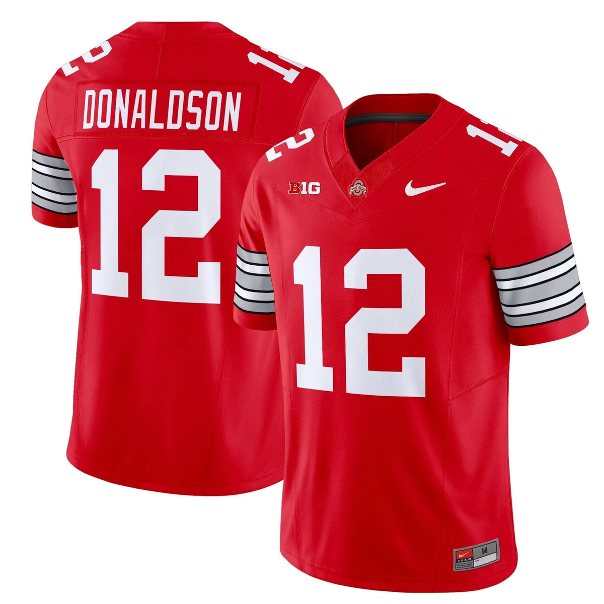 Personalized OSB 'Heritage Stripe' 2026/26 Vapor Limited Jersey - Red / CJ Donaldson Stitched
