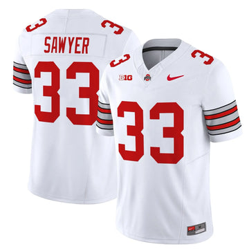 Personalized OSB 'Heritage Stripe' 2026/26 Vapor Limited Jersey - White / Jack Sawyer Stitched