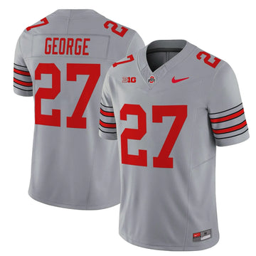Personalized OSB 'Heritage Stripe' 2026/26 Vapor Limited Jersey - Gray / Eddie George Stitched