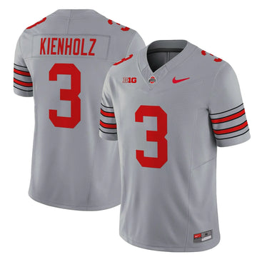 Personalized OSB 'Heritage Stripe' 2026/26 Vapor Limited Jersey - Gray / Lincoln Kienholz Stitched