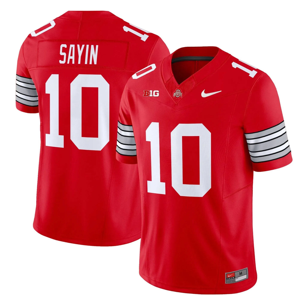 Personalized OSB 'Heritage Stripe' 2026/26 Vapor Limited Jersey - Red / Julian Sayin Stitched